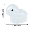 thumbnail image 3 of 5Pcs Halloween Luminous Mini Ghosts Figures 5 Colors Glow in The Dark Miniature Resin Ghost Figurines to Hide Bulk Tiny Small Statue for Halloween Party Favors Micro Garden Dollhouse Decorations, 3 of 4