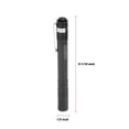 thumbnail image 4 of Hyper Tough 25-Lumen Aluminum Penlight Flashlight, Black, 4 of 10