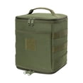 thumbnail image 1 of Gas Tank Storage Bag Protector Camping Lantern Bag for Hiking Cooking Travel Green, 1 of 8