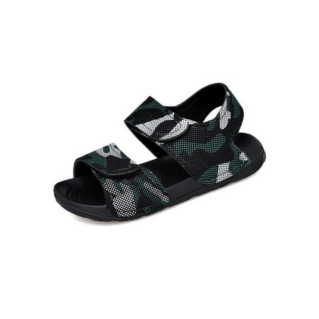 

Zodanni Children Quick Dry Magic Tape Sport Sandals Boys Sports Non Slip Open Toe Comfort Water Shoes
