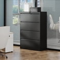 thumbnail image 3 of Metal Lateral  File Cabinet With Drawer&Lock,filing Cabinet For Home Office/Legal/Letter/A4, Home Office Furniture For Hanging File,Space-Saving Wide Storage., 3 of 13