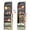 Gray, variant on Over Door Wrapping Paper Organizer Storage with 3 Removable Drawers & Side Pockets – Dual Use Design with Elastic Straps – Christmas Gift Wrap Storage for Ribbons, Bows, Ornament and Other Tools