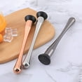 thumbnail image 4 of Multifunctional Stainless Steel Crushed Ice Hammer Cocktail Swizzle Fruit Muddler Pestle Tool, 4 of 9