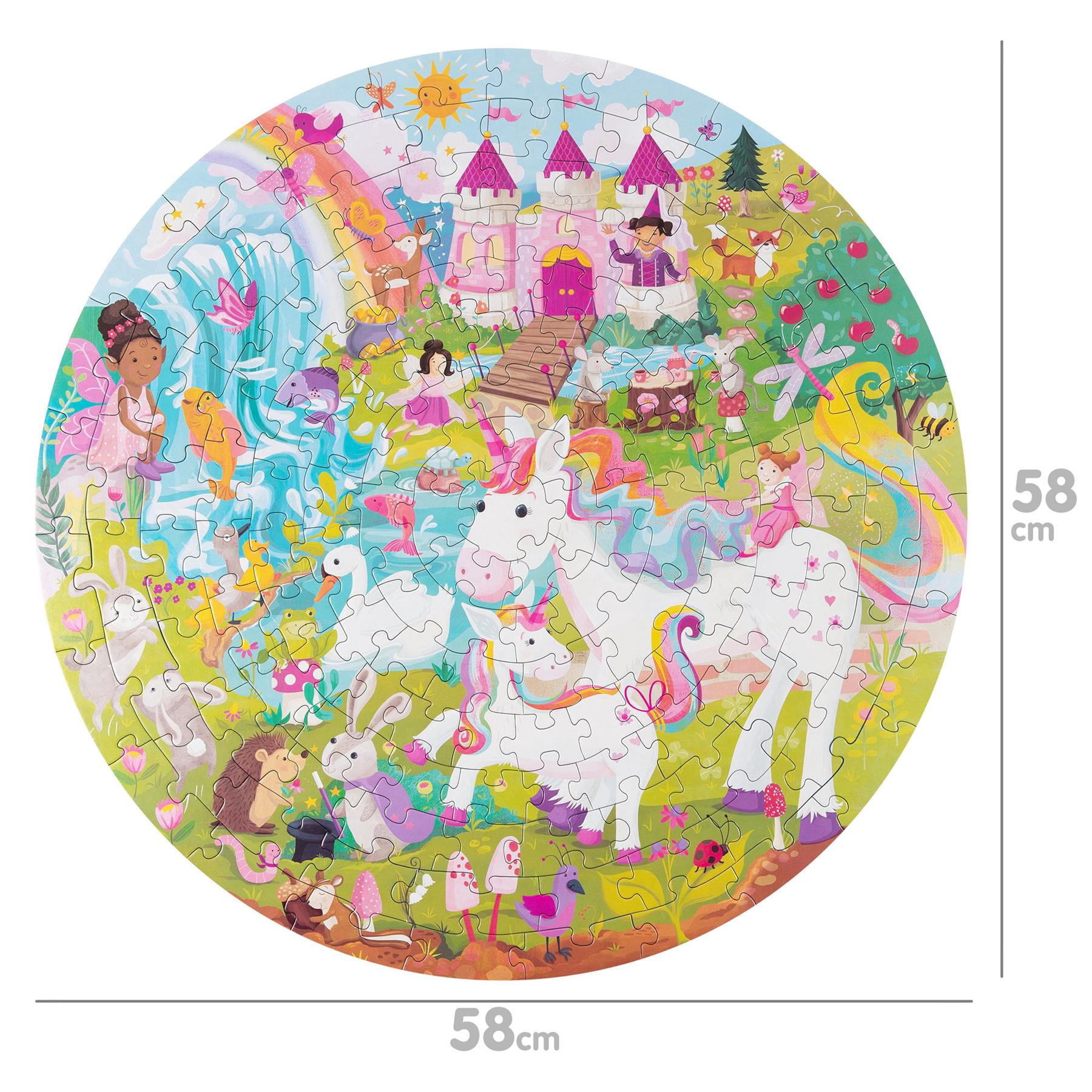 Children’s Jigsaw Puzzle by boppi – 150 Piece Unicorn Puzzle for Girls – Made with 100% Recycled Card