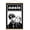 Print and Beechwood Hanger Bundle, variant on Oasis - Black and White Wall Poster with Push Pins, 22.375" x 34"