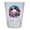 Clear, variant on Miami Florida Design B Souvenir 2 oz Round Shot Glass Orange