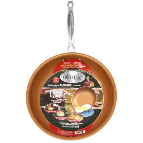 As Seen On Tv Gotham Steel Non Stick Fry Pan 11 Inches Walmart Com Walmart Com