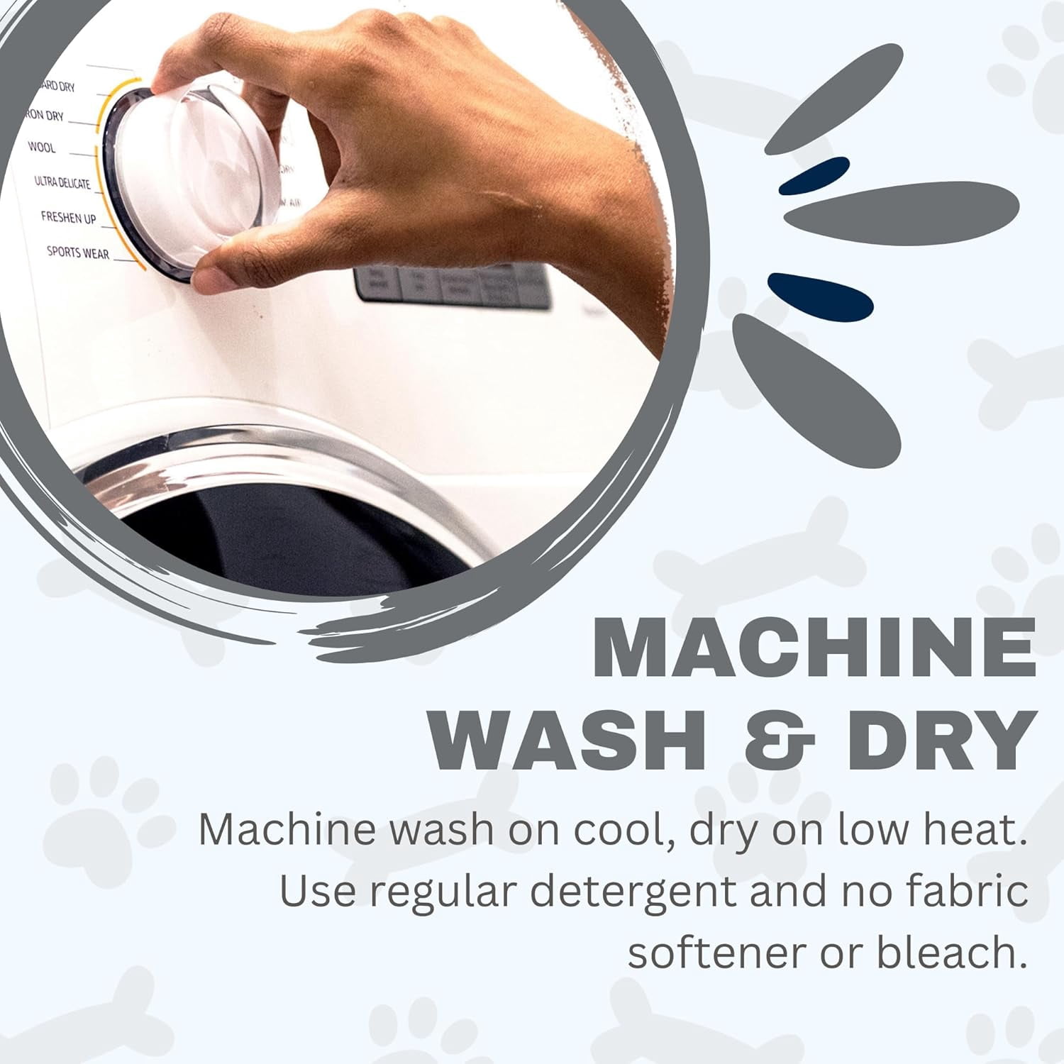Soggy Doggy Crate Mate Dog Bed, Microfiber Chenille Dog Mats,  Dog Mats for Sleeping & Drying, Ultra-Absorbent Dog Beds & Furniture for Kennels or Crates, Gray, Large