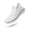 White, variant on Womens Shoes Slip On Sneakers, Hands Free Walking Running Shoes for Women, Breathable Mesh Comfort Cushion Gym Workout Trainers, Non Slip Casual Athletic Footwear