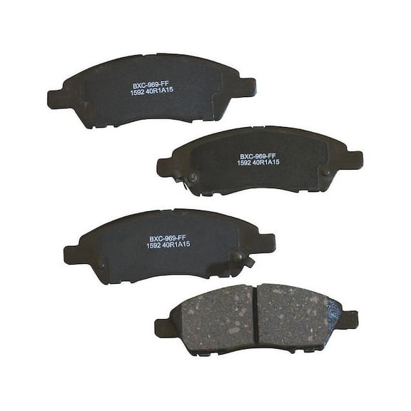 Front Brake Pad Set - Compatible with 2014 - 2019 Nissan Versa Note 2015 2016 2017 2018