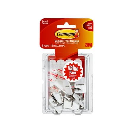 

2PC 3M 17067-Vp Small Wire Hook / 1 EA