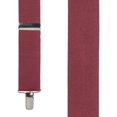 thumbnail image 2 of SuspenderStore Solid Color X-Back Suspenders - 1.5-Inch Wide Elastic - Clip - 4 Sizes Including Big & Tall, 2 of 4