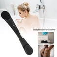 thumbnail image 6 of Folding Back Applicator Body Brush - Long-Handled Shower Massage Cleaning Tool Portable Lotion Applicator Soft Sponge Body Care Brush, 6 of 7