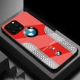 thumbnail image 1 of Funda de teléfono de lujo para coche deportivo BMW, cubierta dura de vidrio de fibra de carbono para iPhone 14, 13, 12, Mini, 11 Pro Max, X, XS, XR, 7, 8, SE, 2020 Plus Fivean unisex, 1 of 2