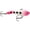Glow Pink Squirrel, variant on Rapala Slab Rap 04 Lipless Crankbait Fruit Punch