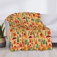 thumbnail image 3 of Yiaed Travel And Tourism Print Blanket Throw Blanket Soft Cozy Flannel Blanket for Home Bed Sofa Couch Chair-50"x40", 3 of 6