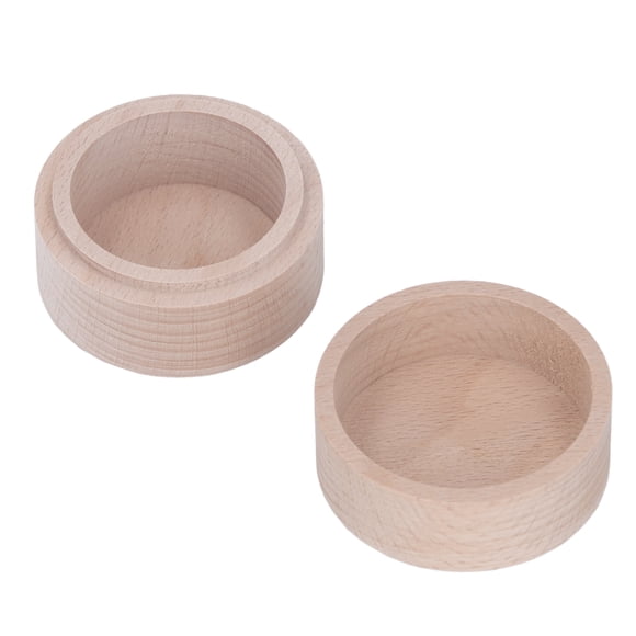 Small Jewelry Box, Wooden Ring Box Sturdy Durable Small Portable For Rings