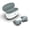 PANTONE Grey Mist, variant on Motorola Moto Buds 2 In-Ear Headphones, 11mm Dynamic Drivers, Active Noise Cancellation, Bluetooth 6.0, Low-Latency HD Audio PANTONE Grey Mist