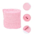 thumbnail image 3 of WHAMVOX  2 M Christmas Decoration Cloth Roll Garland Burlap Ribbon Garlands Craft Pink, 3 of 8