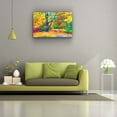 thumbnail image 5 of Startonight Canvas Wall Art Abstract - Happy Colors in the Forest Painting - Framed 24" x 36"&nbsp;, 5 of 6