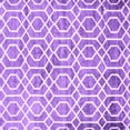 thumbnail image 1 of Ahgly Company Indoor Square Trellis Purple Modern Area Rugs, 8' Square, 1 of 4