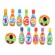 thumbnail image 4 of Juego Educativo de Bolos YUNYI BRAND 10 Pines de Bolos y 2 Bolas de Algodón PU Suave y Colorido, 4 of 8