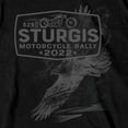 thumbnail image 4 of 2022 Sturgis Motorcycle Rally SPB1025 Men’s Pencil Eagle Black T Shirt 3X-Large, 4 of 5