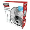 thumbnail image 5 of Professional Series 18"High Floor Fan, Aluminum Black, Condition New,  24 inches Product Height, 5 of 5