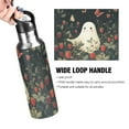 thumbnail image 4 of Yayeee 20oz Insulated Water Bottle Double Wall Stainless Steel with Flip Straw Lid, Happy Ghost, 4 of 7