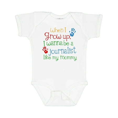 

Inktastic Journalist Like Mommy Gift Baby Boy or Baby Girl Bodysuit
