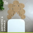 thumbnail image 2 of Alfombra de baño Home Turko Boho de yute, lavable, 60 x 40 cm, baño, 2 of 6