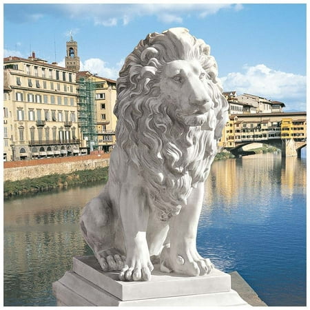 Design Toscano Lion of Florence Sentinel Statue