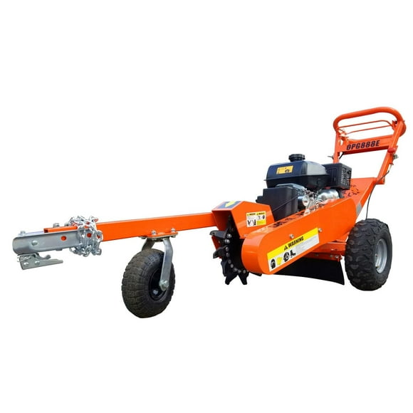 Broyeur de souche commercial à démarrage électrique DK2 à moteur 14 hp