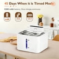 thumbnail image 4 of 4 L Wireless Cat Water Fountain Set with 3 Filters, Stainless Steel 5200mAh Rechargeable Pet Cats Dogs Water Fountain, 4 of 6