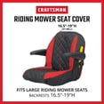 thumbnail image 2 of Funda de asiento para cortacésped CRAFTSMAN, tamaño grande, 2 of 6