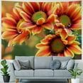 thumbnail image 4 of BCIIG  Tapestry Wall Hanging Orange Sunflower Tapestry for Bedroom Personalized Tapestry Custom Backdrop Banner Aesthetic Wall Tapestries Wall Art for Living Room Bedroom Dorm  60x50inch, 4 of 6