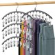 thumbnail image 1 of Organizador de leggings Volnamal para armario con 10 clips, capacidad para 40 leggings, 1 of 8