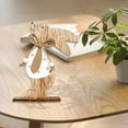 thumbnail image 4 of Easter Wooden Crafts Rabbit Ornaments Style Home Wooden Craft Ornaments, 4 of 4