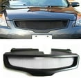 thumbnail image 2 of For Nissan Altima Sedan 2007 2008 2009 Fiberglass/ Real Carbon Fiber Front Grille Grill Car Body Kit Upper Bumper Hood Mesh Grid, 2 of 6