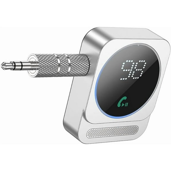 Bluetooth Aux Adapter, Bluetooth 5.3 Receiver for Car, Wireless Audio Receiver for Car/Home Stereo/Wired Headphones/Speaker, Dual AUX Outputs, RCA AUX 3.5mm