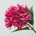 thumbnail image 1 of Xiao Hua 6 piezas de flores artificiales de hortensias de seda azules, ramo de hortensias realistas para bodas, fiestas, oficinas, decoración del hogar (rosa), 1 of 5