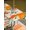 Orange, Yellow, variant on Outdoor Tablecloth with Umbrella Hole and Zipper, Thanksgiving Pumpkin Rectangle Table Cloth 60x84 Inch Waterproof Tablecloth, Orange Yellow Autumn Maple Leaf Picnic Table Cover for Patio Camping