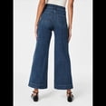 thumbnail image 4 of Jeans de Control de Abdomen Favoritos de las Mujeres, de Cintura Alta, Rectos, Elásticos Hasta los Tobillos, de Pierna , Acampanados y con Bolsillo de . Azul XL, 4 of 7