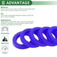 thumbnail image 4 of Sello de Aceite Universal UN Lip Sello Anillo Sello de Eje Rotativo 32x47x8mm Alta Presión TPU Azul 5 Pcs, 4 of 7