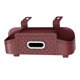 thumbnail image 2 of Organizador del asiento trasero del reposacabezas del coche, portavasos decoración interior del coche caja de almacenamiento multifuncional , Rojo, 2 of 8