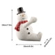 thumbnail image 3 of Adornos navideños, regalos navideños, decoraciones, tableros de mesa, muebles para el hogar, decoraciones navideñas, vitrinas para vinos con forma de muñeco de nieve, botelleros para vino tinto, regal, 3 of 7