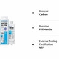 thumbnail image 2 of 2 Pack Replacement DA97-17376B Refrigerator Ice Water Filter HAF-CIN/EXP, 2 of 5