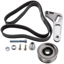 maXpeedingrods K Series Adjustable EP3 Idler Pulley Belt Kit for Honda Civic Integra Tuned All K20 K24 Engines 06-09