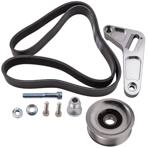 maXpeedingrods K Series Adjustable EP3 Idler Pulley Belt Kit for Honda Civic Integra Tuned All K20 K24 Engines 06-09