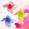 thumbnail image 3 of 12pcs Square Gauze Kerchief Candy Color Thin Scarves for Kindergarten Performance Dance (Mixed Colors), 3 of 4